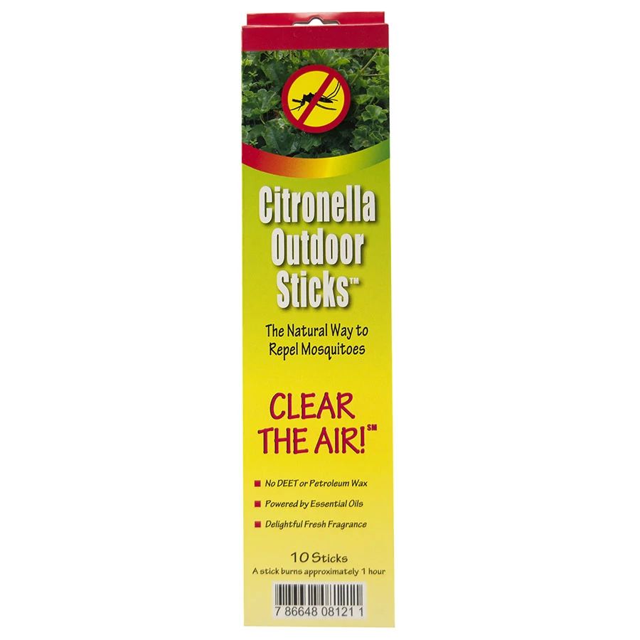 NeemAura Naturals Citronella Outdoor Sticks 10 count