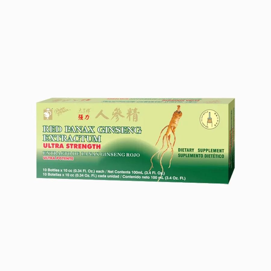 Prince of Peace Red Panax Ginseng Extractum 10 (10 CC) Vials