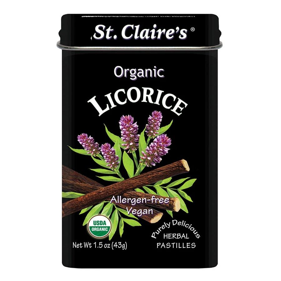 St. Claire's Organics Licorice Pastilles 1.5 oz.
